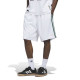 ADIDAS, Tyshawn b short, White/magold/cgreen