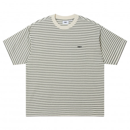 Obey edwin tee ss - Cream mutli