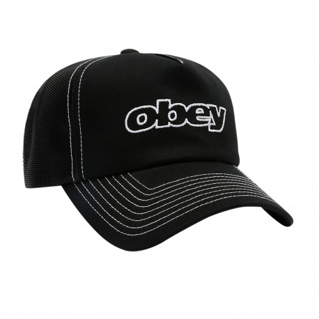 Obey form trucker - Black
