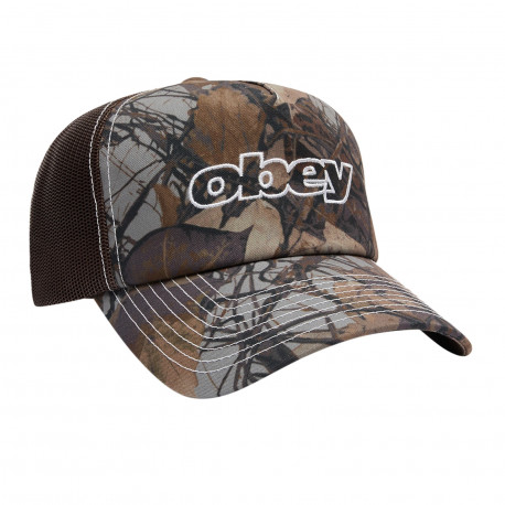 Obey form trucker - Fence camo multi