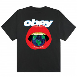 OBEY, Obey lips, Vintage black