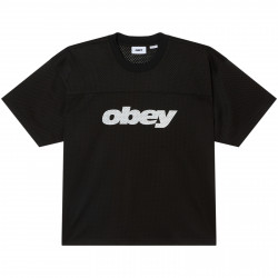 OBEY, Obey practice jersey ss, Black
