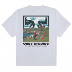 OBEY, Obey sky face, White