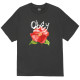OBEY, Obey watercolor poppy, Vintage black