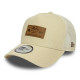 NEW ERA, Denim leather patch trucker newera, Cam