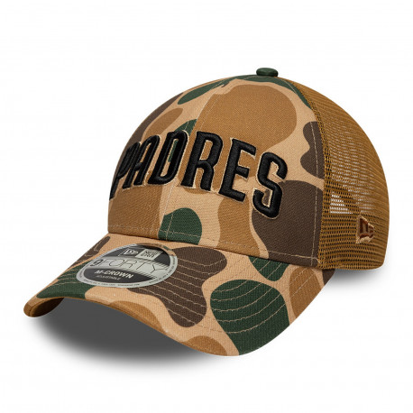 Wordmark camo 9forty mc sadpad - Wht