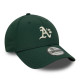 NEW ERA, Mlb recycled midi 9forty oakath, Dkgltc