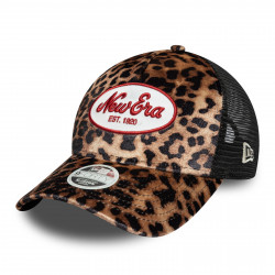NEW ERA, Wmns leopard mc af trucker newera, Cam