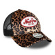 NEW ERA, Wmns leopard mc af trucker newera, Cam