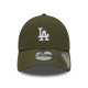NEW ERA, Mlb recycled midi 9forty losdod, Novwhi