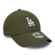 NEW ERA, Mlb recycled midi 9forty losdod, Novwhi