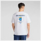 NEW BALANCE, Fish and chips t-shirt, White