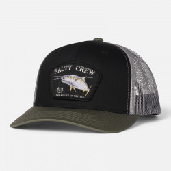 SALTY CREW, Surface retro trucker, Black/olive