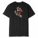 SANTA CRUZ, Collage hand t-shirt, Black