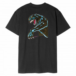 SANTA CRUZ, Natas sketch panther t-shirt, Black