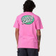 SANTA CRUZ, Vertigo dot t-shirt, Electric pink