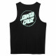SANTA CRUZ, Partial dot vest, Black/mint