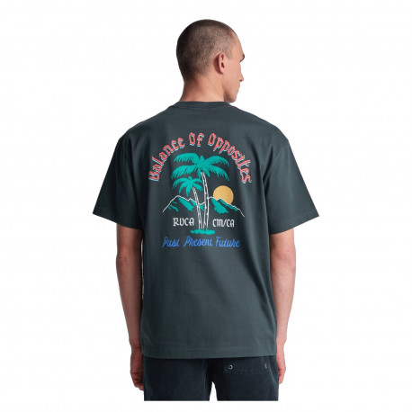 Frond mural - Pirate black