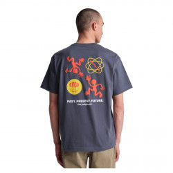 RVCA, The judgement tee, Garage blue