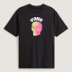 VANS, Bone head loose ss tee, Black