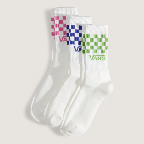 Classic check crew - Pink fizz