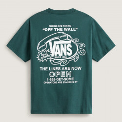 VANS, Hot lines ss tee, Mystic moss