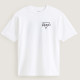 VANS, Palm drive ss tee, White