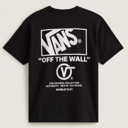 VANS, Stacked hi ss tee, Black/white