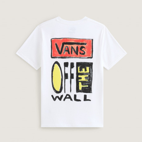 Vans on canvas ss - White