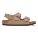 BIRKENSTOCK, Milano as kids suede leather, Taupe