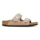 BIRKENSTOCK, Arizona rivet border kids syn, Soft birki gray taupe