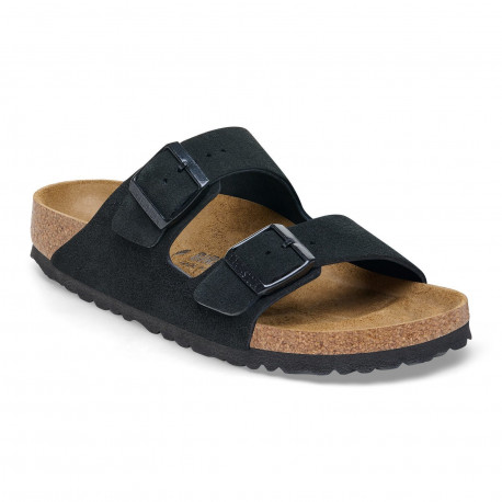 Arizona suede leather - Black