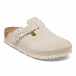 BIRKENSTOCK, Boston suede leather, Oyster