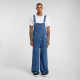 DICKIES, Loose denim bib, Classic blue
