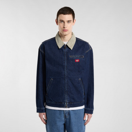 Denim painter jacket - Dark indigo
