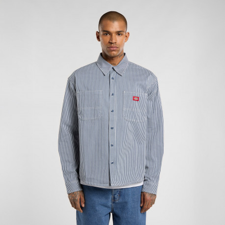 Hickory work shirt ls - Retro indigo