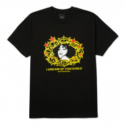 HUF, T-shirt fantasies ss, Black