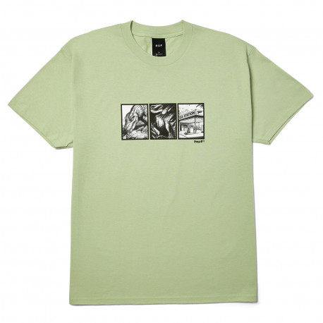 T-shirt fossil fuel ss - Cucumber