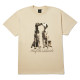 HUF, T-shirt dogged ss, Bleach