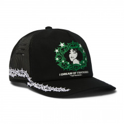 HUF, Cap fantasies trucker, Black