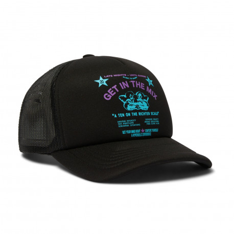 Cap after midnight trucker - Black