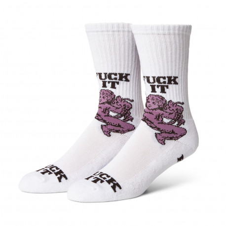 Socks divine crew - White