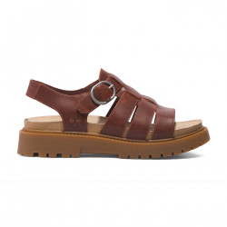 TIMBERLAND, Clairemont way fisherman sandal, Dark red full grain