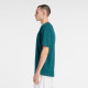 NEW BALANCE, Sport essentials cotton t-shirt, Medusa green
