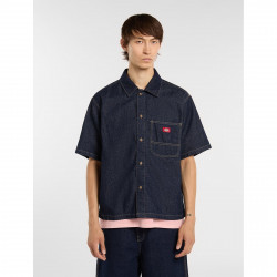 DICKIES, Denim shirt ss, Rinsed