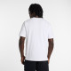 NEW BALANCE, Classic tri-logo t-shirt, White