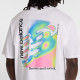 NEW BALANCE, Classic tri-logo heat map t-shirt, White