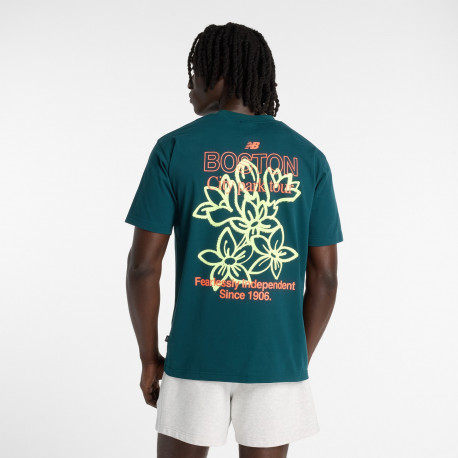 Boston city run t-shirt - Medusa green