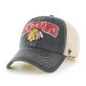 47 BRAND, Nhl chicago blackhawks tuscaloosa 47 clean up, Vintage black
