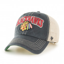 47 BRAND, Nhl chicago blackhawks tuscaloosa 47 clean up, Vintage black